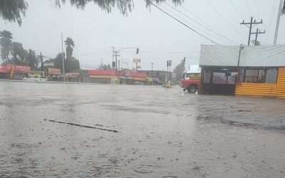 Lluvias podrían extenderse hasta el mediodía del martes