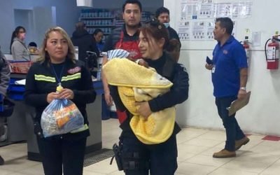 Abandonan a otro bebé en Ensenada; Fue rescatado por policías municipales