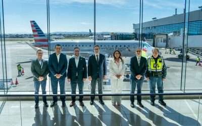 Inauguran el vuelo internacional Phoenix-Tijuana