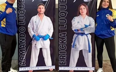 Clasifican hermanos Luque al Centroamericano de Karate