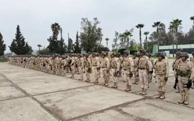 Arribaron 150 elementos del Ejército para reforzar la seguridad en Baja California