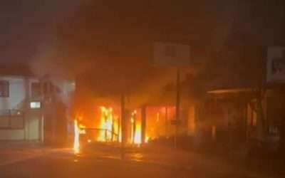 Incendian restaurante La Pescadería