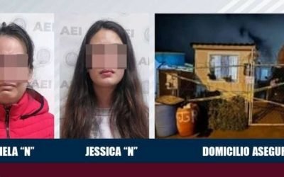Catea FGE vivienda en Los Encinos, aseguran droga y detienen a dos mujeres