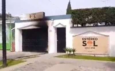 Investiga FGE ataque a Estación de Radio Estereo Sol