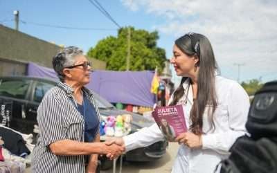Compromiso y acción para comerciantes de Tijuana: Julieta Ramírez
