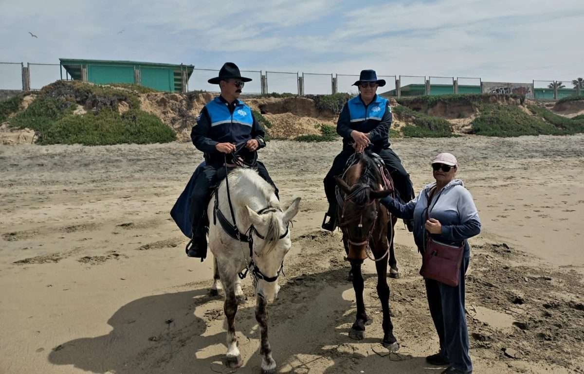 Patrullaje a caballo