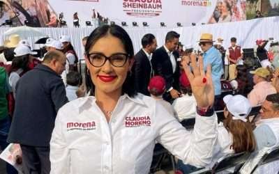 Inicia con Claudia Sheinbaum la nueva etapa de la transformación: Claudia Moreno
