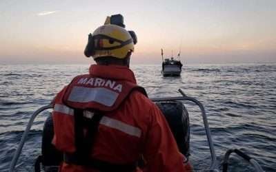 Localizan a 5to militar de siete que desaparecieron en el mar de Ensenada