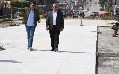 Avanza construcción del puente vehicular de la Ámbar