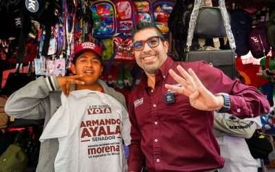 En Morena vamos por el fortalecimiento de la educación: Armando Ayala
