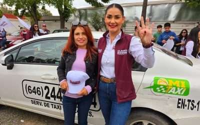 Mejorar las condiciones del transporte, es un compromiso: Claudia Moreno