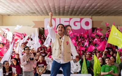 Arrancó campaña Diego Lara Arregui, con lleno total