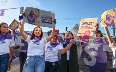 Movimiento «Estamos Listas con Claudia» respaldan en BC proyecto de Claudia Sheinbaum