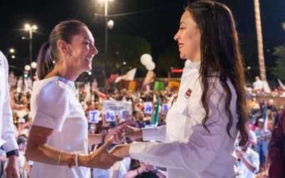 Los cachanillas estamos con Claudia Sheinbaum y la 4T: Julieta Ramírez
