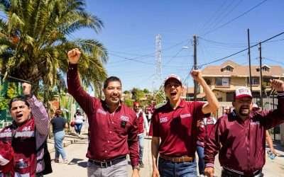 Lleva Armando Ayala propuestas de Sheinbaum a Tecate y Rosarito