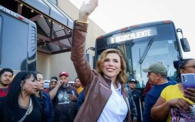 Anuncia Marina del Pilar prórroga de beneficios para transportistas de Baja California