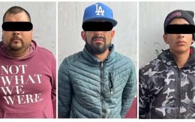 Capturan policías municipales a banda de violentos asaltantes