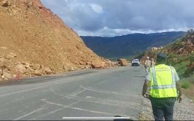 Exhorta Gobierno de Ensenada a extremar precauciones a la altura de El Zacatón