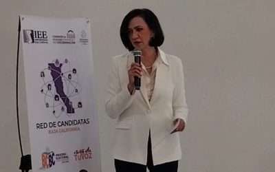 Hechos para Ensenada y Rosarito; Eloisa Talavera va por el Distrito XV
