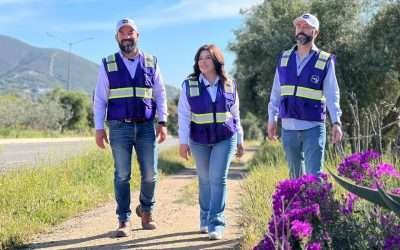 Recorren Edith Méndez y Gilberto Covelli el Valle de Guadalupe