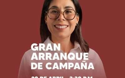 Invita Jandy Camacho al arranque de campaña por el Distrito XVI