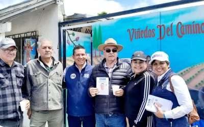 Apoyo al campo y delegaciones, compromiso de Iván Nolasco