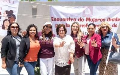 Respaldan mujeres a Claudia Agatón