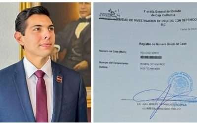 Denuncia candidato Román Cota al alcalde Darío Benítez por amenazas y difamación