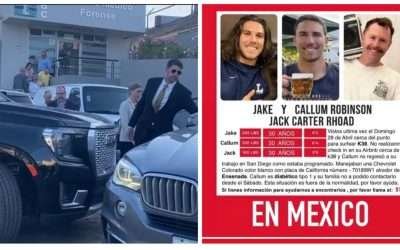 Confirmaron familiares identidad de surfistas extranjeros localizados en pozo de Santo Tomás