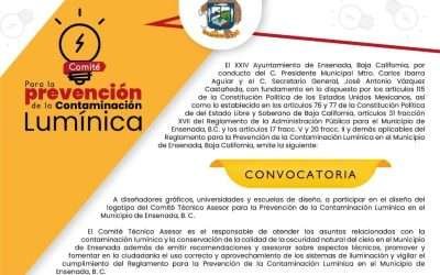 Llaman a participar en logo del Comité de Prevención de Contaminación Lumínica