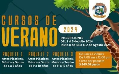 Promueve Imcudhe cursos y talleres para verano en Casa de la Cultura