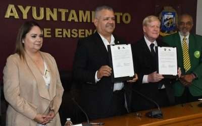 Firman alcaldes convenio de hermanamiento entre Ensenada y Vallejo, California