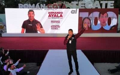Llama Armando Ayala a votar todo Morena