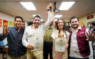 Recibe Armando Ayala constancia como Senador electo; Agradece respaldo de la ciudadanía