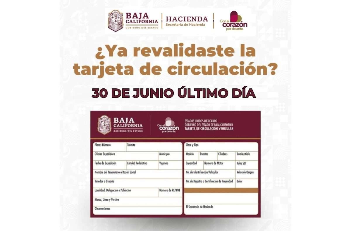 Tarjeta circulación 