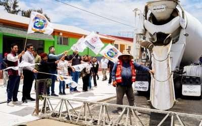 Encabeza alcalde Armando Ayala arranque de pavimentación