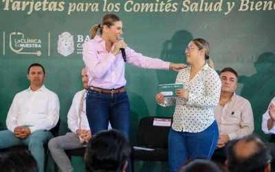 Encabeza Marina del Pilar entrega de recursos a centros de salud de Baja California