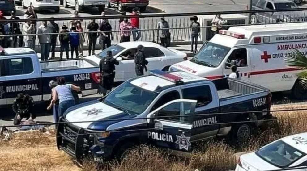 atropellado persecución Tijuana