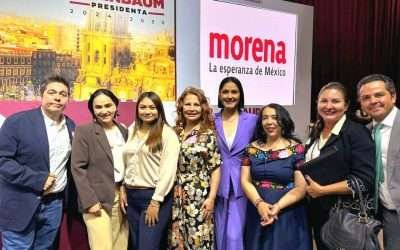 En unidad, cumpliremos al pueblo: Claudia Moreno