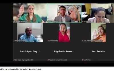 Avalan tres proyectos de Reforma en sesión de la Comisión de Salud