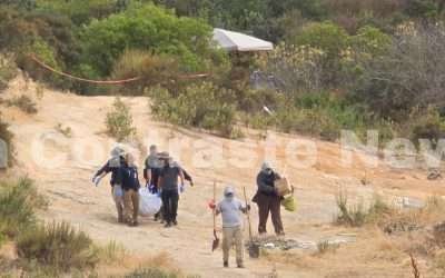 Localizan cadáver en fosa descubierta en Villa Colonial