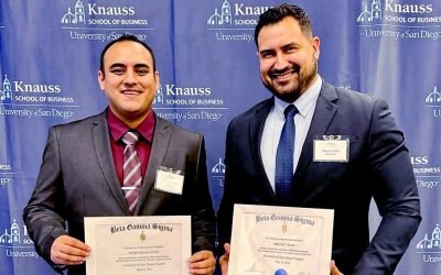 Logran estudiantes de CETYS máximo galardón Beta Gamma Sigma de la Universidad de San Diego