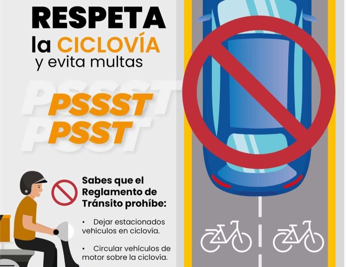 Respeto ciclovía 