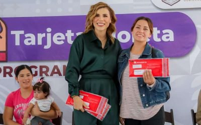 Invita Gobernadora Marina del Pilar a mujeres a registrarse para obtener la tarjeta violeta