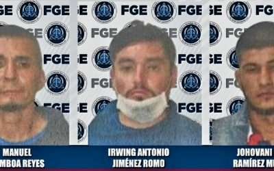 Logra FGE 30 años de prisión para tres homicidas
