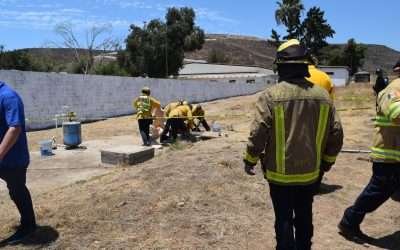 Recuperaron Bomberos de Ensenada cuerpo de menor localizado en fosa de agua