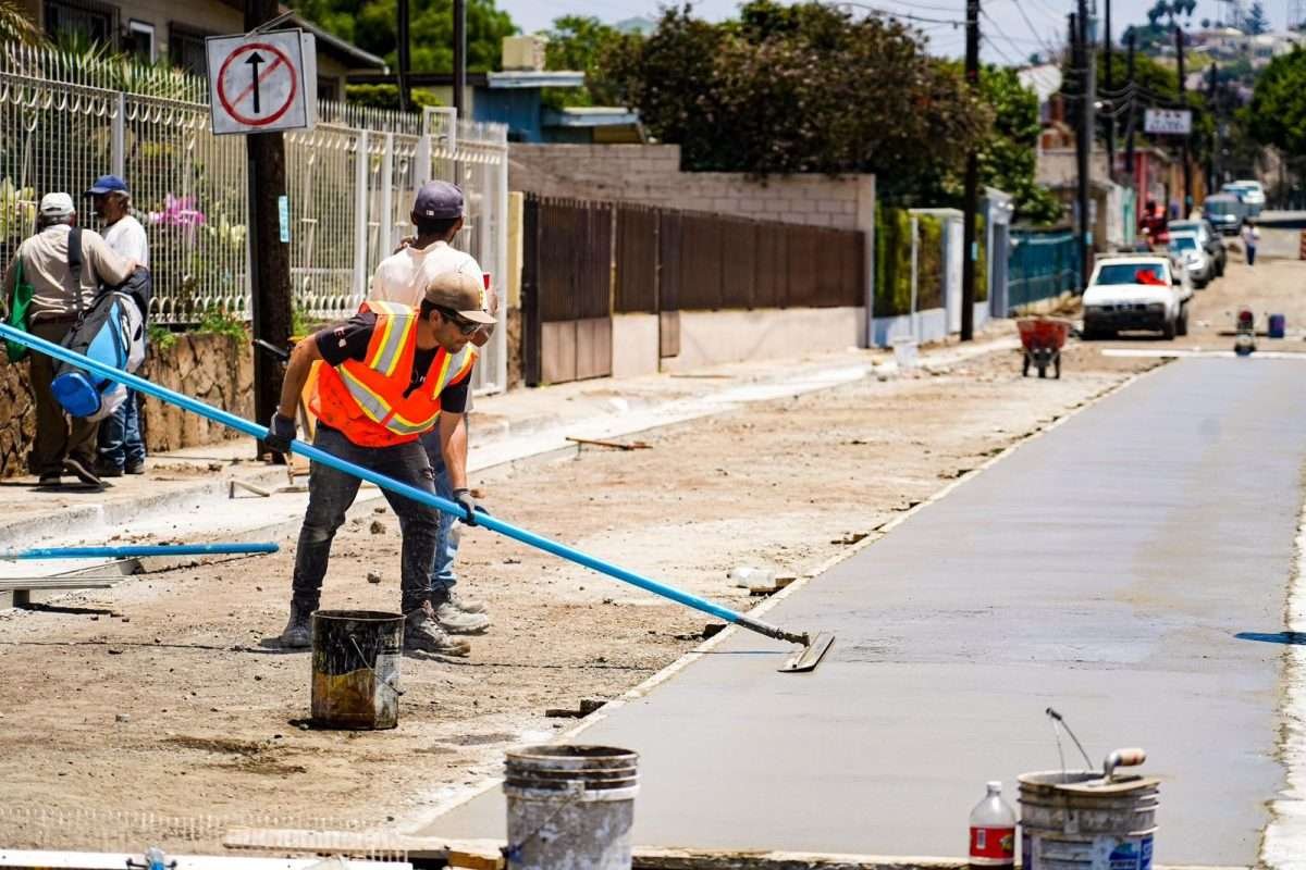 pavimentación La Moderna