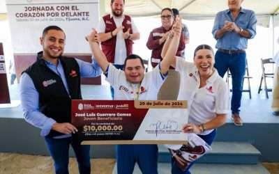 Destaca Marina del Pilar apoyos sociales en Jornadas del Corazón por Delante en Parque Esperanto