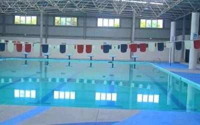 Lista alberca de la unidad Raúl Ramírez Lozano