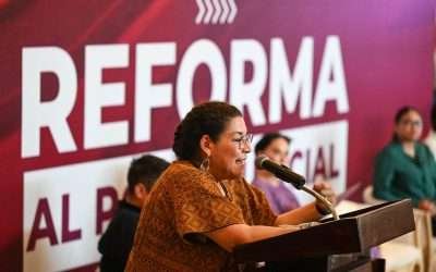 La Reforma Judicial Federal es necesaria, asegura Lenia Batres